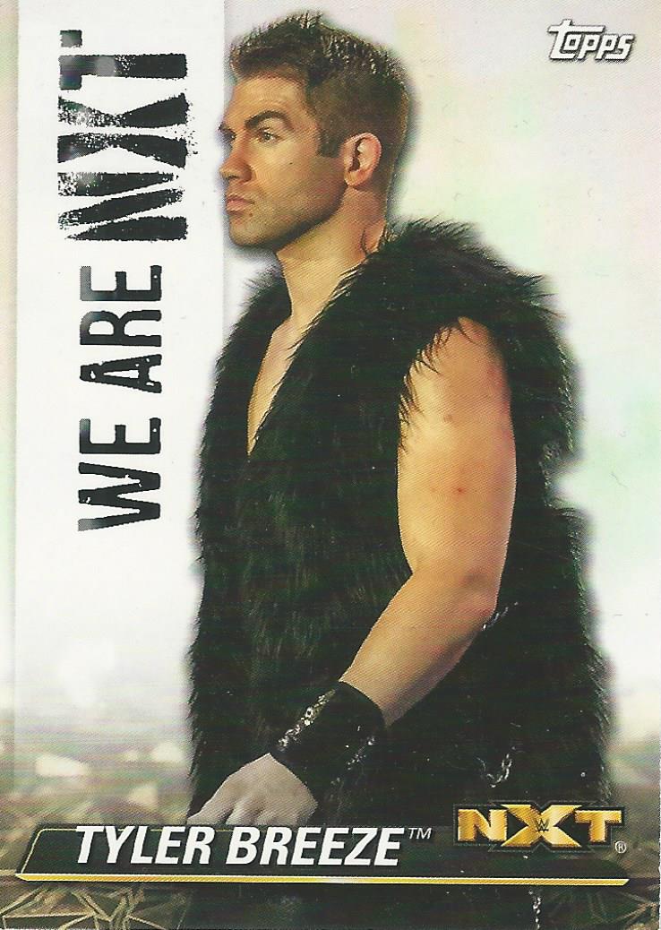 WWE Topps NXT 2021 Trading Cards Tyler Breeze NXT-59