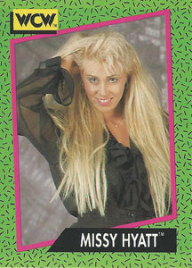 WCW Impel 1991 Trading Cards Missy Hyatt No.160