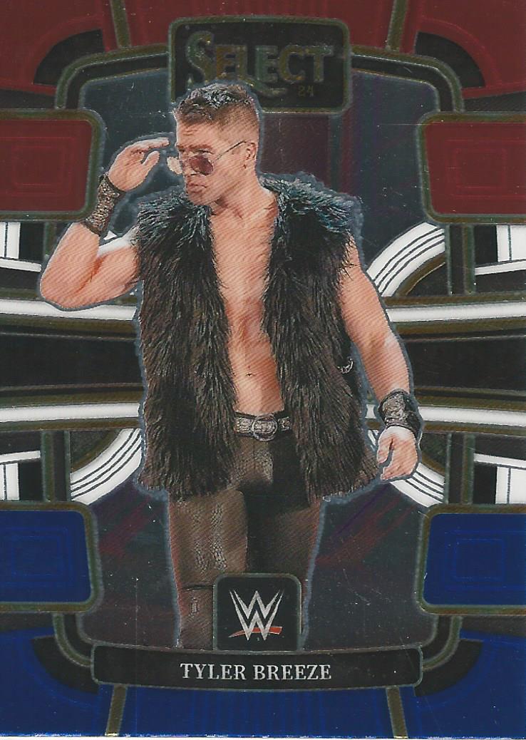 WWE Panini Select 2024 Trading Cards Blue/Silver/Red Tyler Breeze No.95