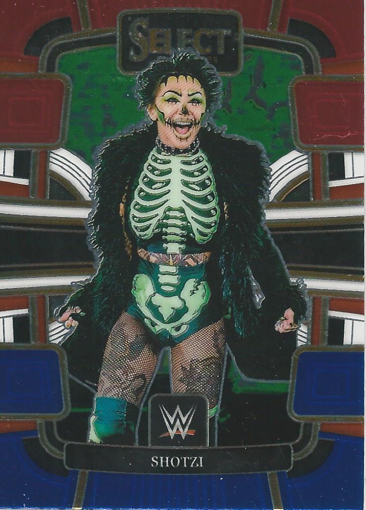 WWE Panini Select 2024 Trading Cards Blue/Silver/Red Shotzi No.96