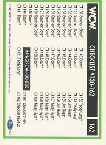 WCW Impel 1991 Trading Cards Checklist Part 2 No.162