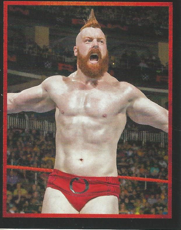 WWE Topps Stickers 2017 Sheamus No.163