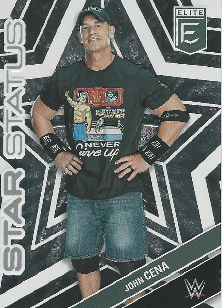 WWE Panini Elite 2023 Trading Cards John Cena Star Status No.10