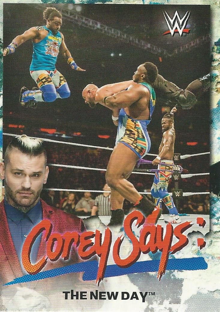 WWE Topps Smackdown 2019 Trading Cards New Day CG-17