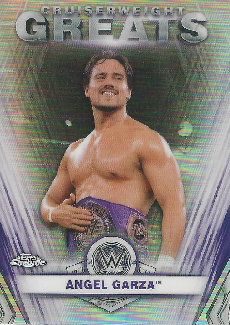 WWE Topps Chrome 2021 Trading Cards Angel Garza CG-2