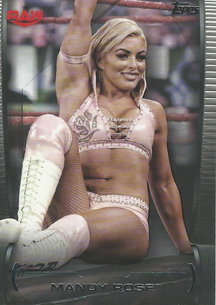 WWE Topps Undisputed 2021 Trading Cards Mandy Rose No.16