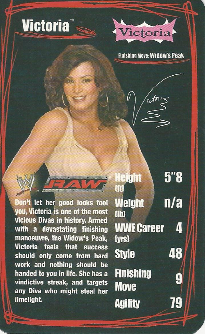 WWE Top Trumps 2006 Superstars 2 Victoria