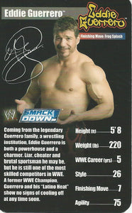 WWE Top Trumps Superstars 1 2005 Eddie Guerrero