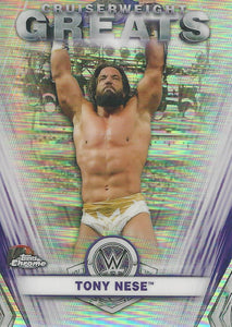 WWE Topps Chrome 2021 Trading Cards Tony Nese CG-10