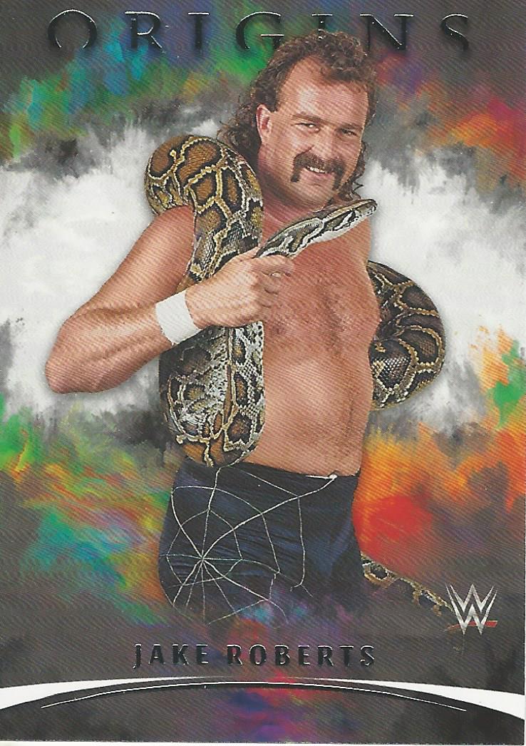 WWE Panini Chronicles 2023 Trading Cards Jake the Snake Roberts No.136