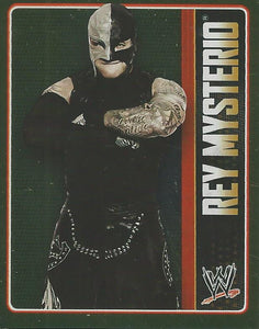 WWE Topps Icons 2013 Sticker Collection Rey Mysterio Foil No.171