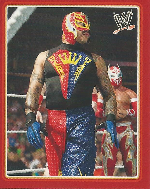 WWE Topps Icons 2013 Sticker Collection Rey Mysterio No.172