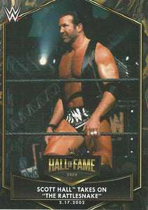 WWE Topps 2021 Trading Cards Scott Hall HOF-17