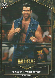 WWE Topps 2021 Trading Cards Scott Hall HOF-1
