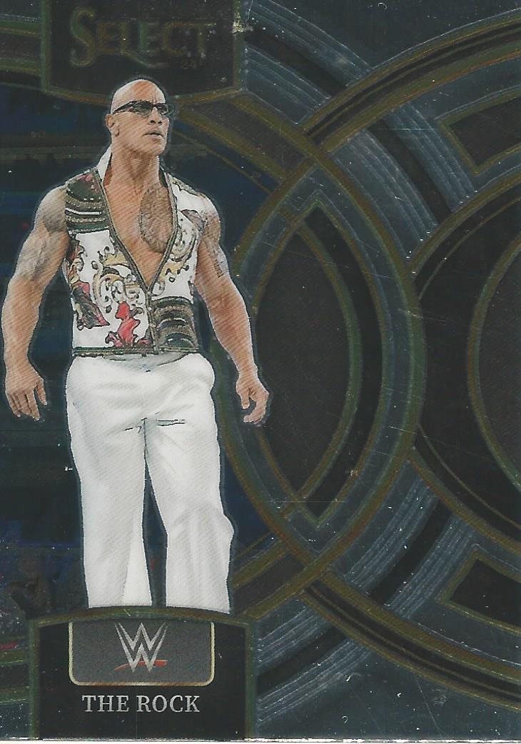 WWE Panini Select 2024 Trading Cards The Rock No.176