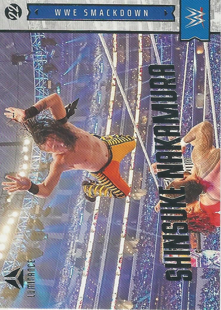 WWE Panini Chronicles 2022 Trading Cards Shinsuke Nakamura No.154