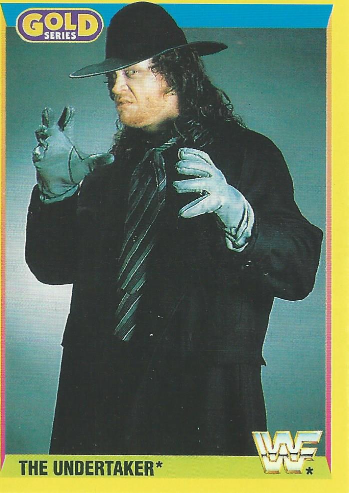 WWF Merlin Gold Series 2 1992 Trading Cards Undertaker No.17