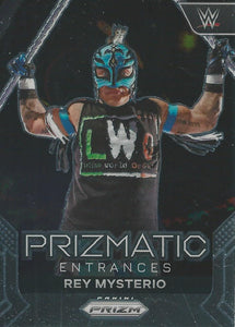 WWE Panini Prizm 2024 Trading Cards Prizmatic Entrances Rey Mysterio No.19