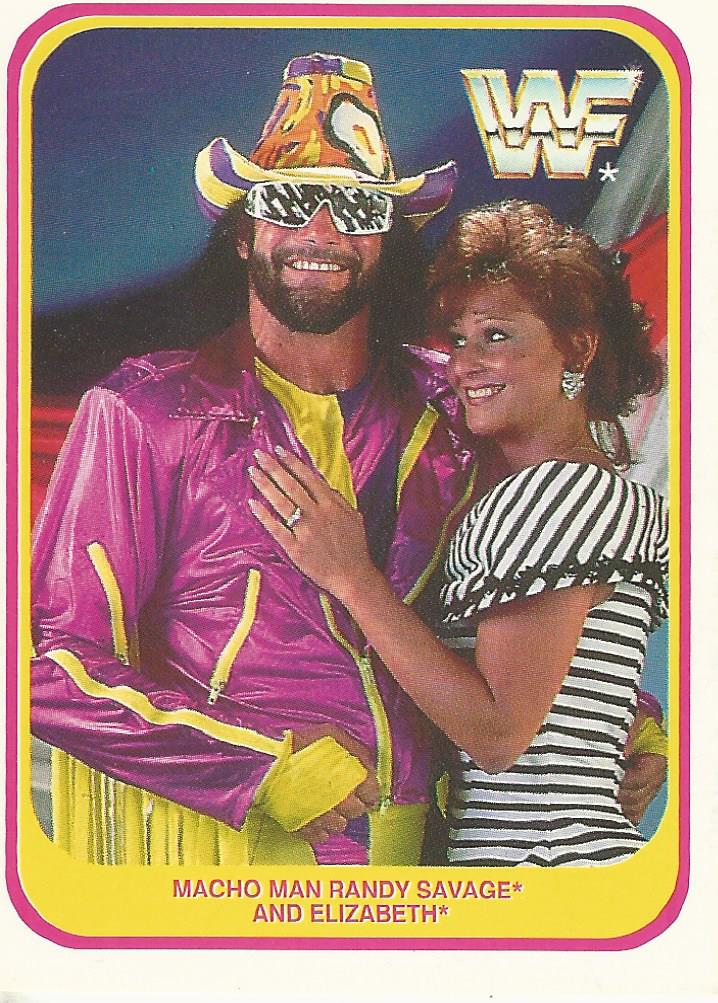 WWF Merlin 1991 Trading Cards Macho Man Randy Savage No.17