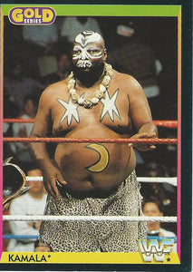 WWF Merlin Gold Series 1 1992 Trading Cards Kamala No.17