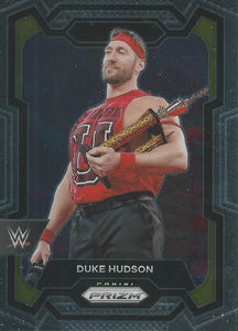 WWE Panini Prizm 2024 Trading Cards Duke Hudson No.182