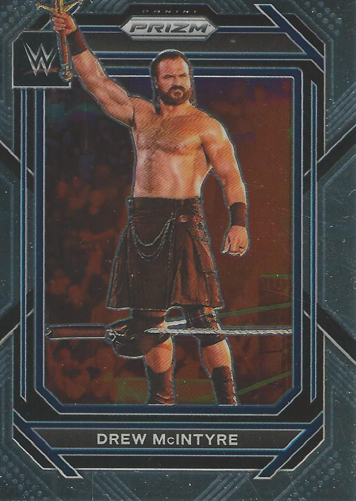 WWE Panini Prizm 2023 Trading Cards Drew McIntyre No.184