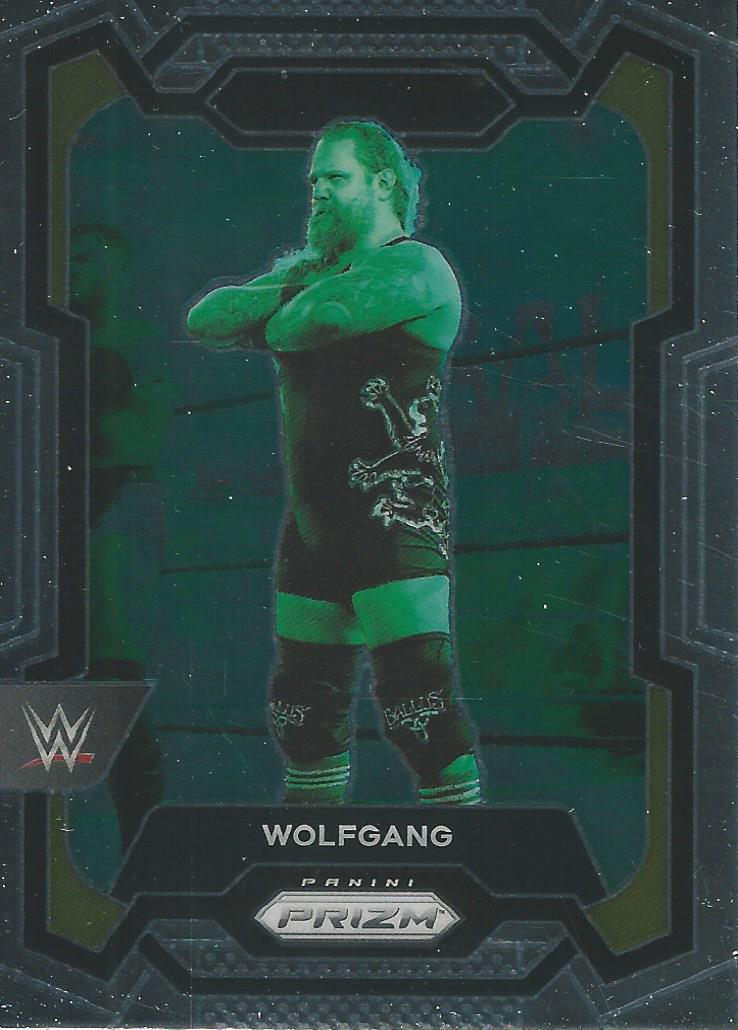 WWE Panini Prizm 2024 Trading Cards Wolfgang No.185