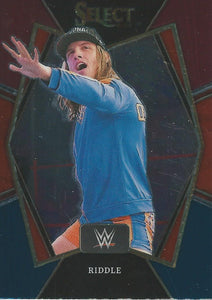 WWE Panini Select 2022 Trading Cards Red/Silver/Blue Matt Riddle No.120