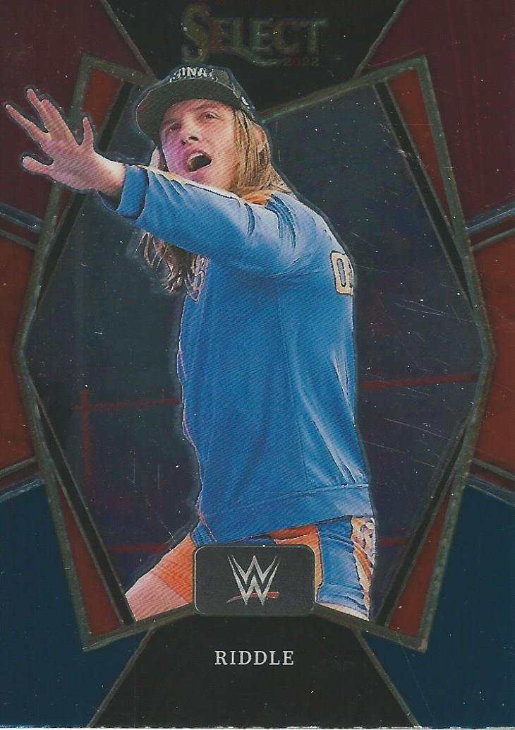 WWE Panini Select 2022 Trading Cards Red/Silver/Blue Matt Riddle No.120