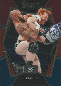 WWE Panini Select 2022 Trading Cards Sheamus Red/Silver/Blue No.122