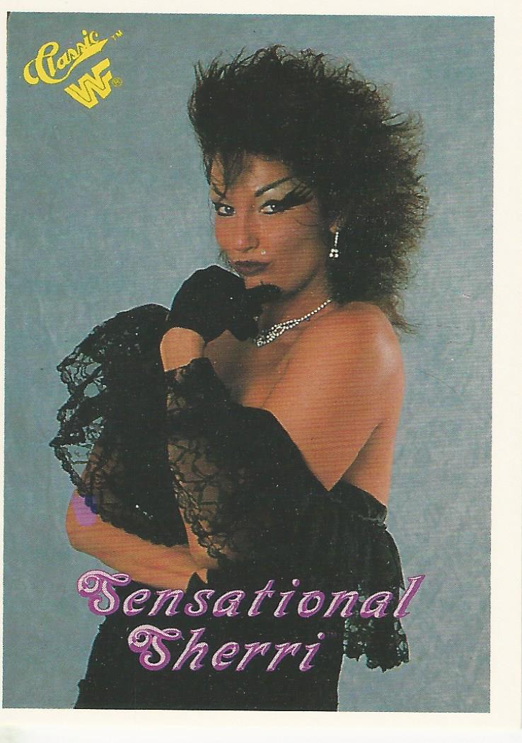 WWF Classic Trading Cards 1990 Sherri No.18