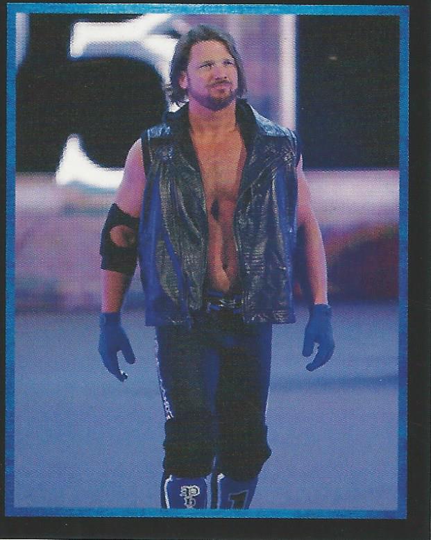 WWE Topps Stickers 2017 AJ Styles No.18