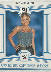 WWE Panini Chronicles 2023 Trading Cards Kayla Braxton No.193