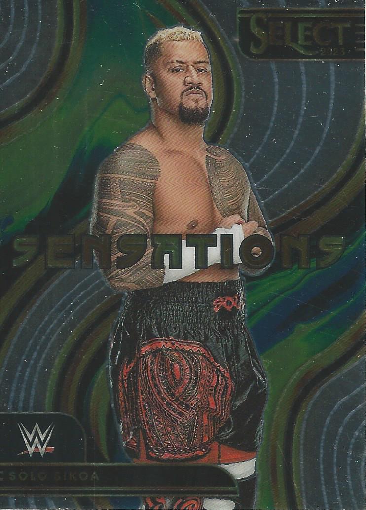 WWE Panini Select 2023 Trading Cards Sensations Solo Sikoa No.15