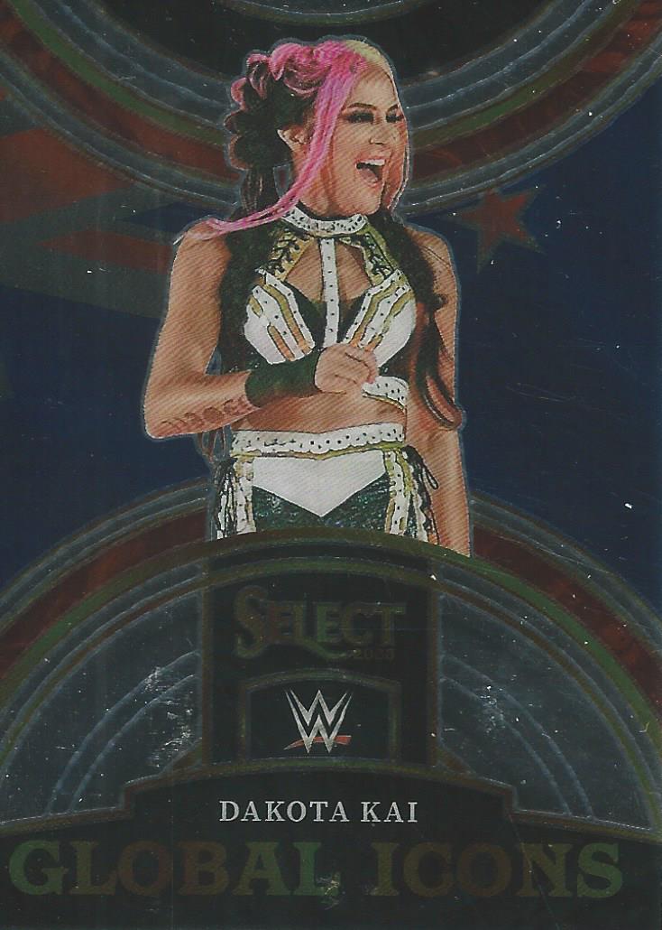 WWE Panini Select 2023 Trading Cards Global Icons Dakota Kai No.7