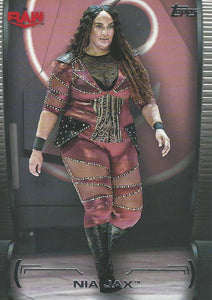 WWE Topps Undisputed 2021 Trading Cards Nia Jax No.19