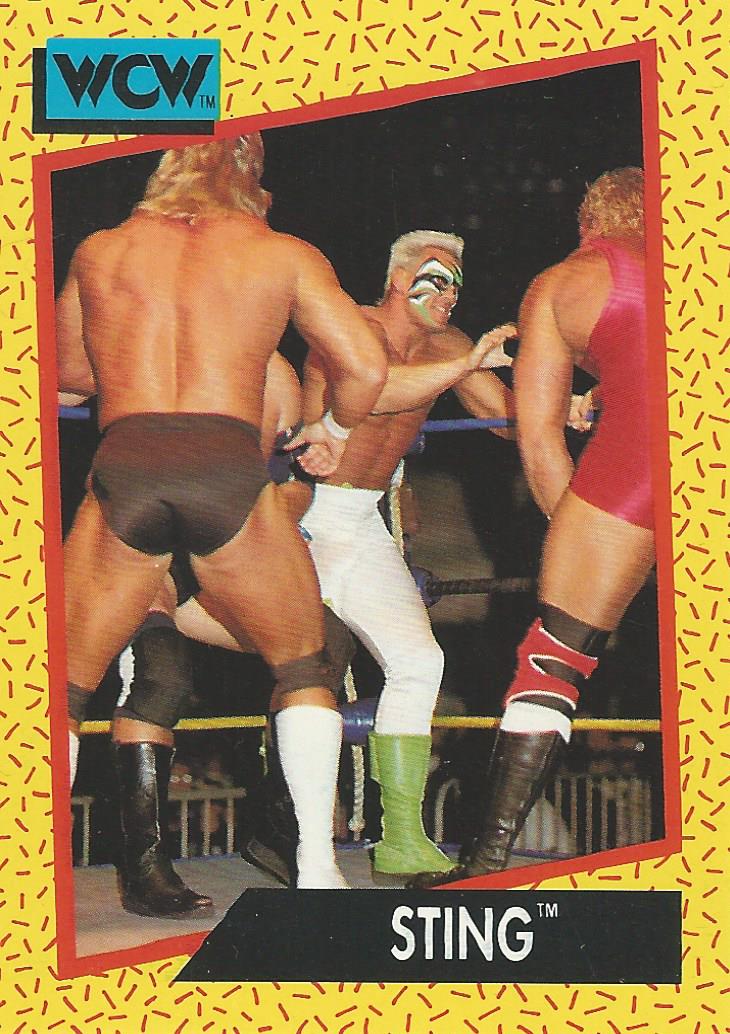 WCW Impel 1991 Trading Cards Sting No.1