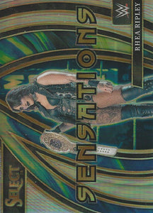 WWE Panini Select 2024 Trading Cards Sensations Rhea Ripley No.1