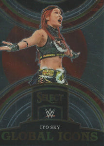 WWE Panini Select 2023 Trading Cards Global Icons IYO Sky No.16