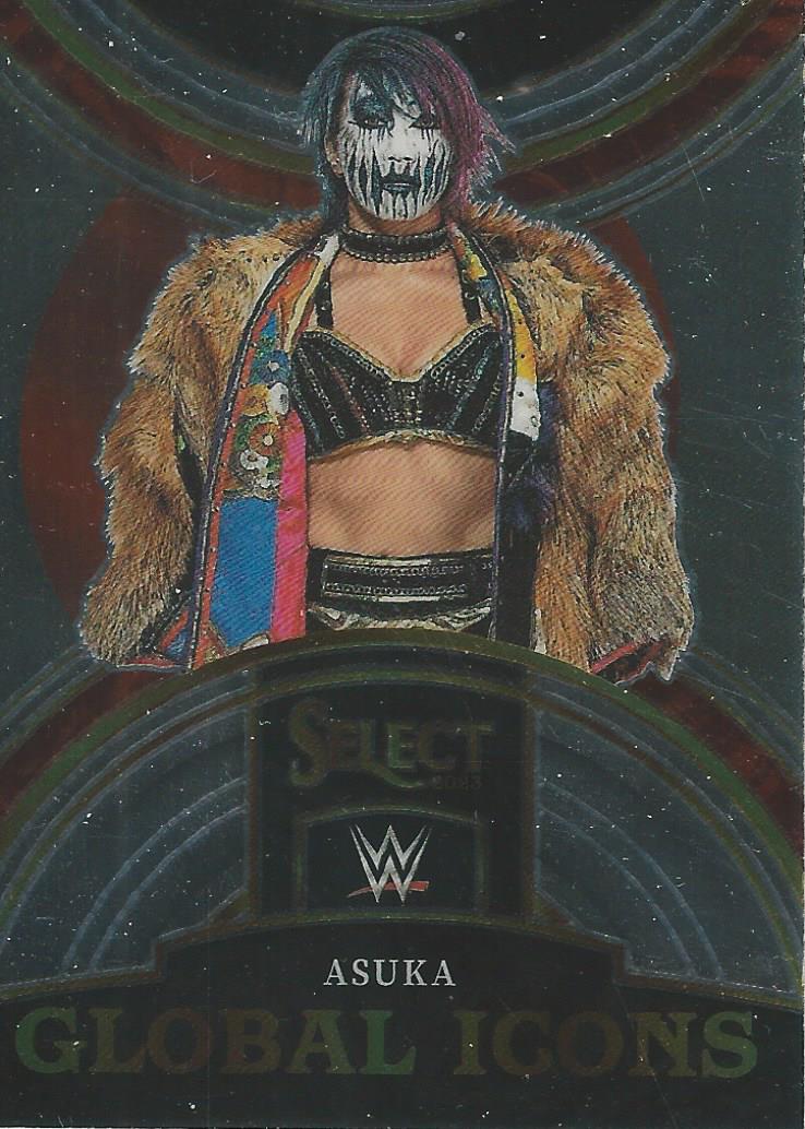 WWE Panini Select 2023 Trading Cards Global Icons Asuka No.26