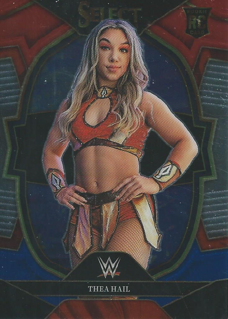 WWE Panini Select 2023 Trading Cards Red/Silver/Blue Thea Hail No.7