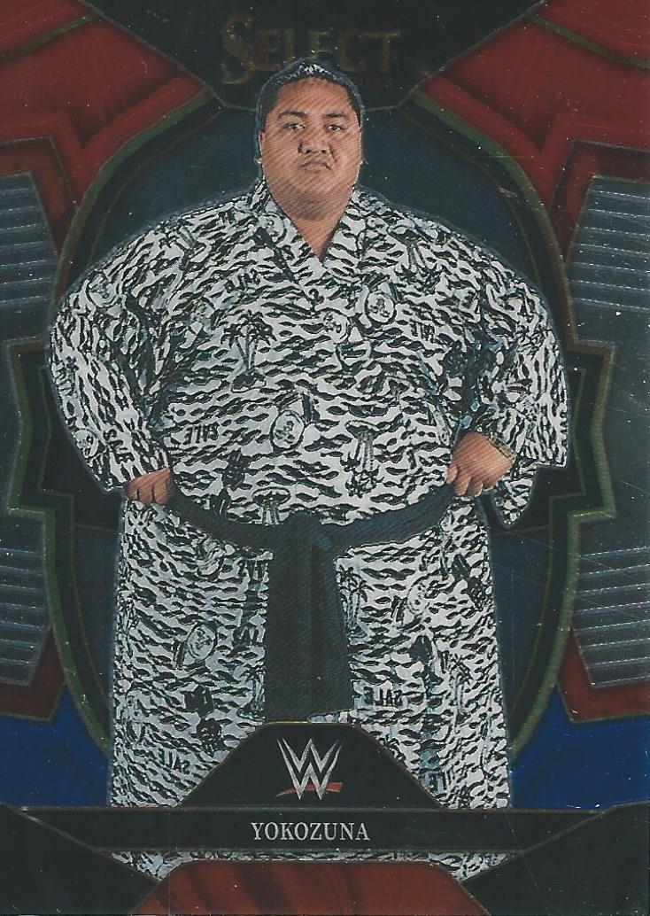 WWE Panini Select 2023 Trading Cards Red/Silver/Blue Yokozuna No.91