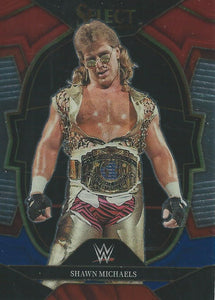 WWE Panini Select 2023 Trading Cards Red/Silver/Blue Shawn Michaels No.11