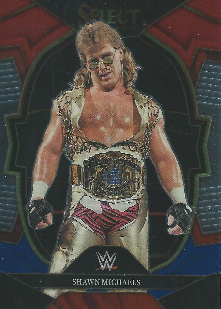 WWE Panini Select 2023 Trading Cards Red/Silver/Blue Shawn Michaels No.11