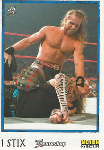 WWE Merlin Heros Stickers 2008 Shawn Michaels No.31