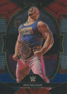 WWE Panini Select 2023 Trading Cards Red/Silver/Blue Bron Breakker No.23