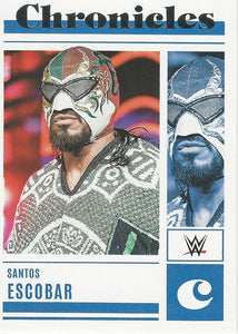WWE Panini Chronicles 2023 Trading Cards Santos Escobar No.20