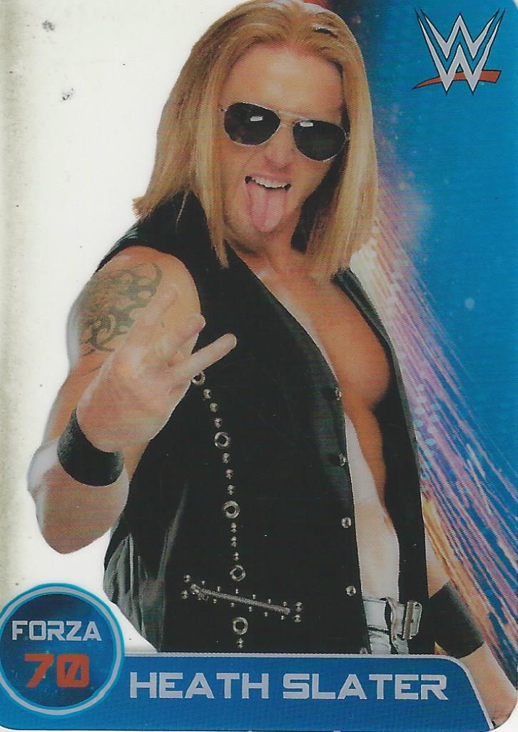 WWE Edibas Lamincards 2014 Heath Slater No.20