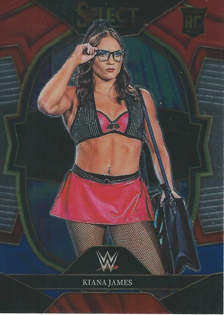 WWE Panini Select 2023 Trading Cards Red/Silver/Blue Kiana James No.45