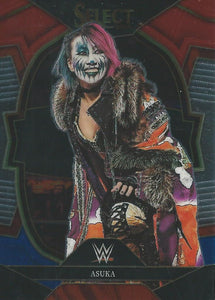 WWE Panini Select 2023 Trading Cards Red/Silver/Blue Asuka No.46